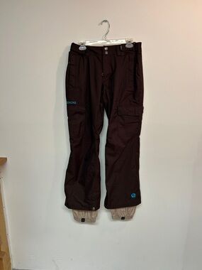 SESSIONS Brown Women's Cargo Snow Pants